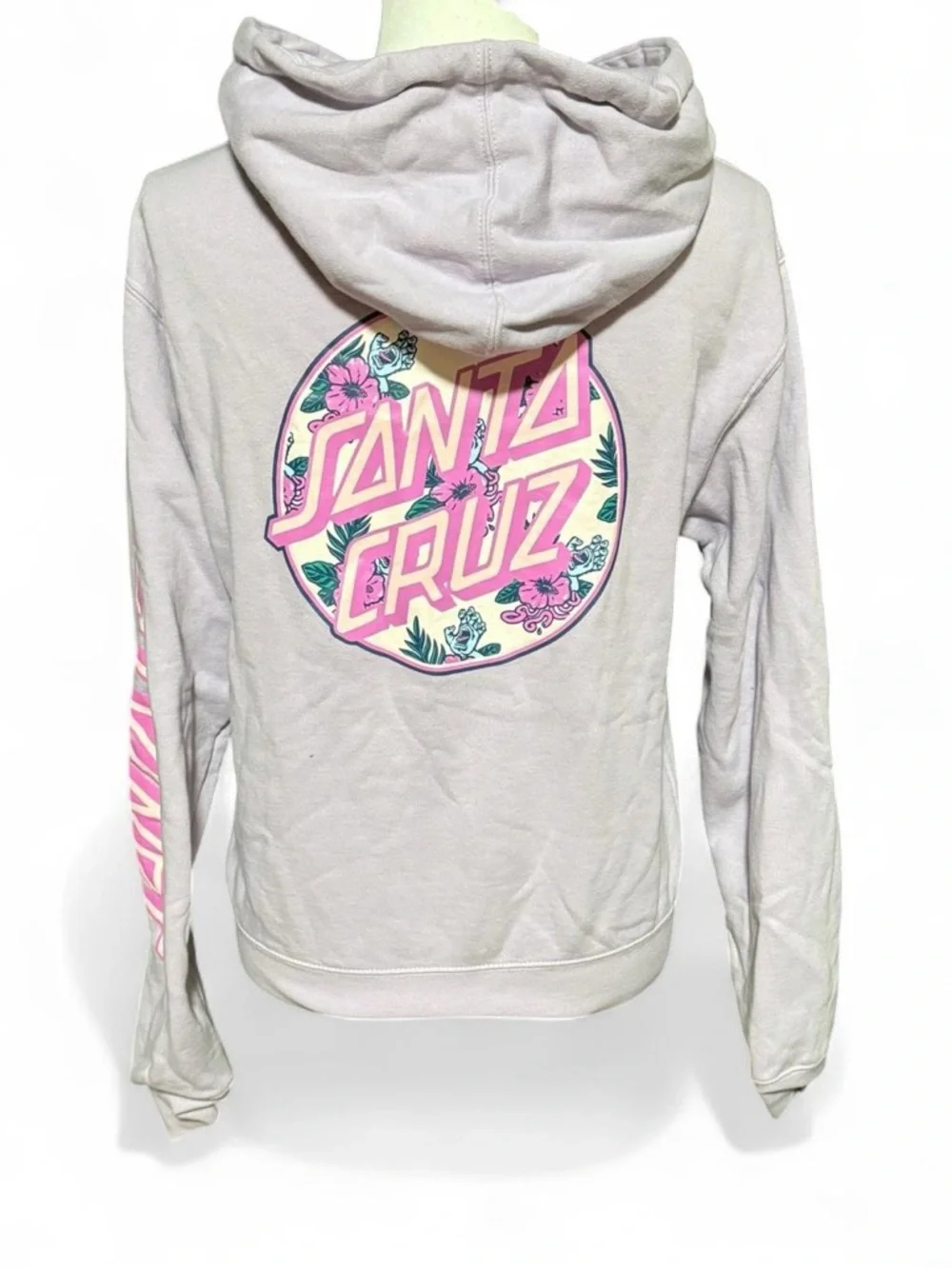 Santa Cruz Purple Hoodie Medium Skate Graphic Logo Pullover Streetwear Skater - Picture 3 of 6